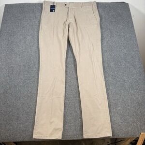 Peter Millar Pants Mens 38x36 Crown Crafted Concorde Garment Dyed Stretch‎ New